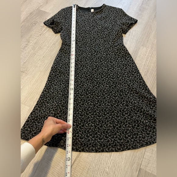 Loft short sleeve A-line patterned dress size 4 - Picture 4 of 9